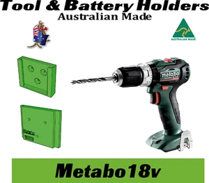 Metabo 18v Battery & Tool Mount Aussie made Drill Grinder 18v 18 v - Picture 1 of 6