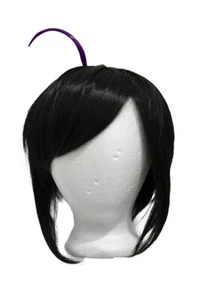 Accesorio peluca de 4"" Ahoge de estilo pesado sintético para cabello púrpura índigo NUEVO - Imagen 1 de 3