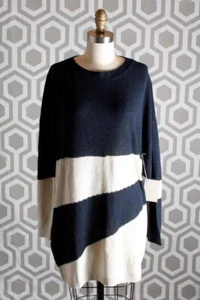 Neu mit Etikett Boy by Band of Outsiders weiß gestreifter Pullover 2 $ 525 Tunika Kleid - Bild 1 von 1