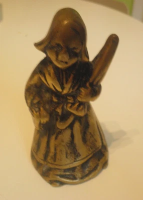 clochette de table en bronze - Photo 1/4