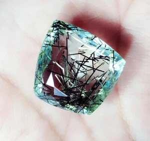 34.65 Ct Loose Gemstone Rutilated Quartz AAA++ Faceted eBay - Picture 1 of 3