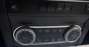 D Chrom Rahmen für Klimabedienteil / Mercedes X204 GLK - Edelstahl poliert - Picture 1 of 3