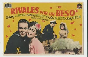 The Fleet's In 1942 Spanish Movie Poster Herald - Dorothy Lamour, William Holden - Picture 1 of 2