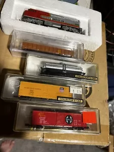 MODEL POWER 7544 SANTA FE 5941 LOCOMOTIVE F40 PH Nscale Train Set Tested Runs - Picture 1 of 9