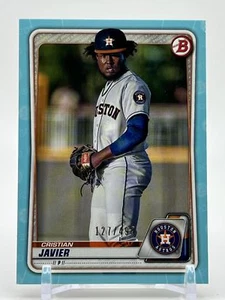 2020 Topps Bowman #BP-56 Blue /499 CHISTIAN JAVIER Serial NM-MT - Picture 1 of 4