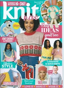 KNIT NOW MAGAZINE ISSUE 179 MARCH 2025- GOOD CONDITION - Picture 1 of 16