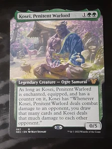 Arte extendido Kosei Penitent Warlord, Commander KND, casi nuevo, como nuevo, envío gratuito - Imagen 1 de 2