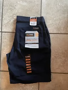 Women's Plain Front Work Shorts - Navy - 10X09 - Wrangler Workwear - NEW - Picture 1 of 1