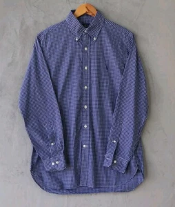 Ralph Lauren Camicia Uomo 15 Maniche Lunghe Vestibilità Regular Modello Check Blu - Foto 1 di 12