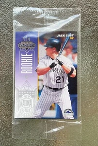 DonRuss Champions Béisbol MLB Jack Cust Novato Nuevo En Paquete - Imagen 1 de 1