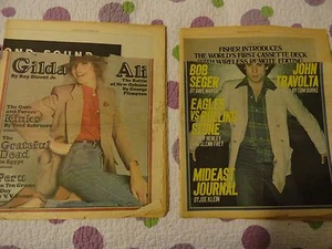 2 Rolling Stone Magazines 1978-Mohammed Ali, John Travolta, Gilda Radner, Eagles - Bild 1 von 3