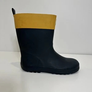 Botas de goma Country Road clásicas niños unisex talla 36 negras/amarillas suela de goma con agarre - Imagen 1 de 13