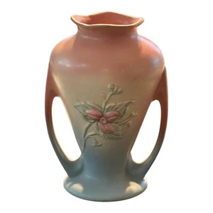 Vintage Hull Art Pottery Wildflower Two Handled Vase W-12-9½ - Picture 1 of 23