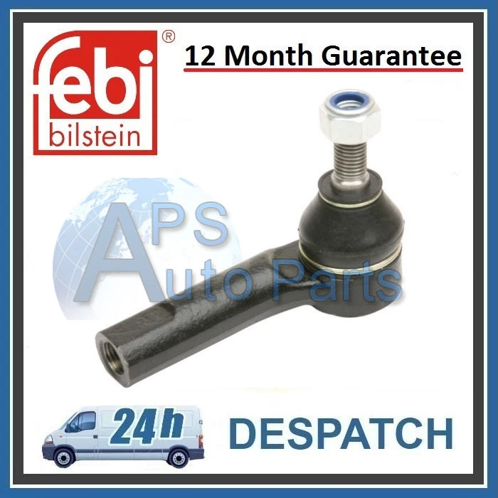 Fits VW Bora Golf Mk4 New Beetle Outer Left Tie Rod End New 1J0422811B Febi - Image 1 of 1