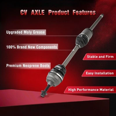 适用于宝马 535i 535d 640i 528i xDrive 右前 CV 轴 2014 2015 2016 — 第 1/4 张图片