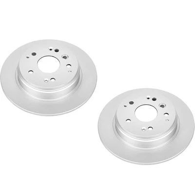 SET-P15JBR987EVC-2 Powerstop Brake Discs 2-Wheel Set Rear for Honda Element TL - Image 1 of 3