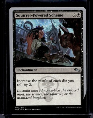 Squirrel-Powered Scheme - Unstable - NM-Mint - MTG - Image 1 of 2