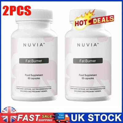 2PACK | Nuvia Fat Burner Weight Management , 60 capsules UK | Fast ship
