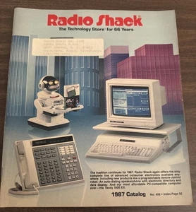 1987 Radio Shack Catalog #406 - 183 Pages Of Awesome Vintage 80s Electronics - Bild 1 von 13