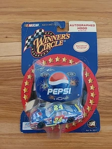 New Winners Circle JEFF GORDON Pepsi Car #24 Autographed Hood - 1:64 Scale - Picture 1 of 8