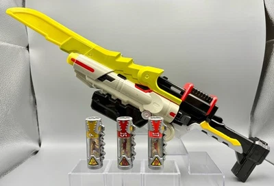 Power Rangers Dino Charge Kyoryuger DX Gaburicalibur Sword 3 Dino Charge Bandai - Imagen 1 de 4