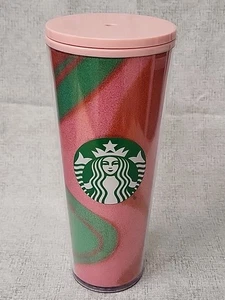 Starbucks 2020 Holiday Glitter Swirl Venti 24oz Cold Cup Tumbler No Straw - Bild 1 von 6