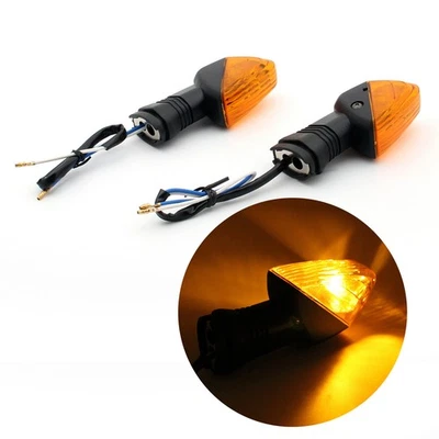 Señales de giro traseras para Kawasaki ZX-6R 2005-2006 KLE 650 Versys 2007-2008 ámbar AV Foto 1 de 4