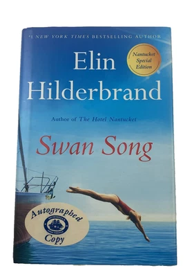 Swan Song Elin Hilderbrand Hardcover Signed Nantucket Special Edition 2024 Book Foto 1 de 4