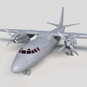 3D Printed 1/72 Antonov An-24B Coke Transport Aircraft Unpainted Model - Picture 1 of 8