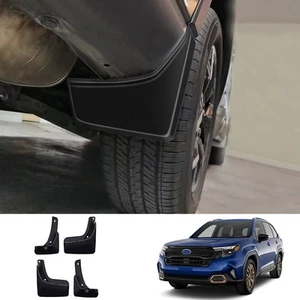 Front+Rear Mud Flaps For Subaru Forester 2024 Accessories Subaru Mudguards 4pcs - Picture 1 of 6