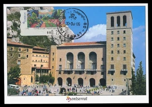 SPAIN 2005 Souvenir Card - Chico Montilla Monestir Monasterio Montserrat Abbey - Picture 1 of 1