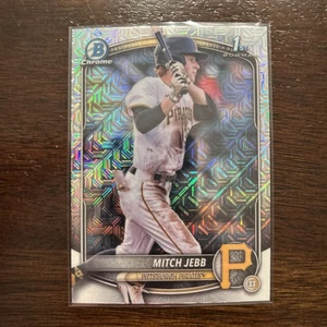 2025 Bowman - Chrome Prospects Mitch Jebb #BCP-41 Rifrattore Mojo (RC) - Foto 1 di 2