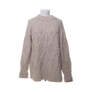 H&M, Strickpullover, Größe: XS, Beige, Acryl/Wolle, Chevron, Damen #o6H - Bild 1 von 5