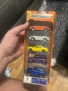 2006 Matchbox MBX Metal 5 Pack Audi Porsche Dodge Cadillac - Picture 1 of 3