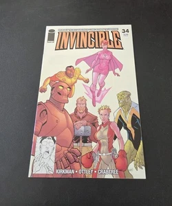 Cómics de Robert Kirkham de Invincible #34 portada primera impresión de imagen - Imagen 1 de 3