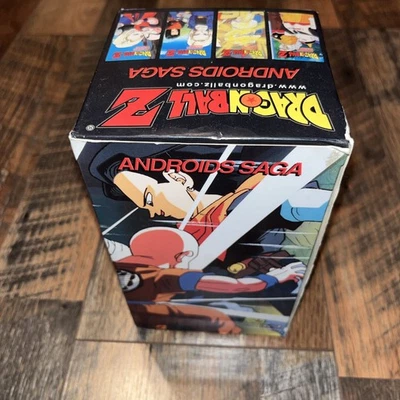 Dragon Ball Z Androids Saga Complete VHS Set of 4 Tapes Rare - Image 1 of 4