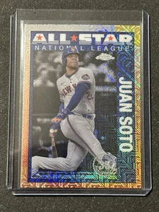2025 Topps - 1990 Topps cromo plata paquete All-Stars Juan Soto #90ASC-23 - Imagen 1 de 2