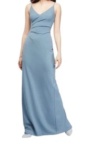 DB Studio Maxi Dress Women 12 V-Neck Spaghetti Strap Stretch Party Wedding New - Picture 1 of 12