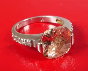 AUSGEFALLENER VINTAGE STERLINGSILBER 925 DESIGNER EINE VERLOBUNG EHERING GRÖSSE 5!! - Bild 1 von 2