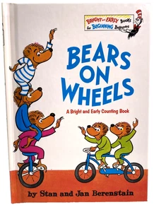 Bären auf Rädern Berenstain Anfänger HC Hardcover Buch Grolier v. Chr. - Bild 1 von 9
