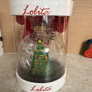 NUOVO ORNAMENTO LOLITA ~ Tutto quello che voglio è... decorazione natalizia in vetro ~ NUOVO - Foto 1 di 4