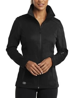 NWOT OGIO Endurance Crux Women’s Size XS Soft Shell Jacket in Black/Grey Light - Image 1 of 4