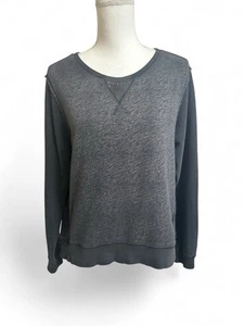 Calvin Klein CK Jeans Women's L Black Pullover Sweatshirt Crewneck - Picture 1 of 6