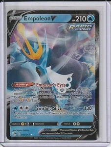 Empoleon V 040/163 SWSH05: Estilos de Batalla Ultra Raro Pokemon Juego de Cartas Coleccionables Casi Nuevo - Imagen 1 de 2