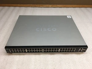 Smart Switch PoE 10/100 48 Ports Cisco Small Business SF 200-48P SLM248PT V02 - Bild 1 von 7