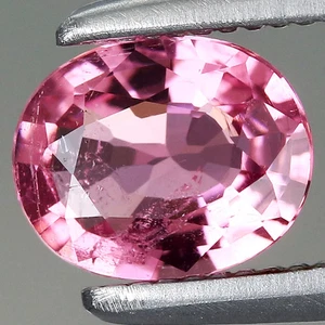 Piedra preciosa de turmalina rosa natural ovalada de 0,53 quilates 5,8 x 4,7 mm Mozambique, África - Imagen 1 de 4