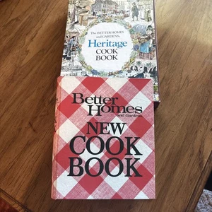 Lot of Better Homes Gardens New Cook Book Vintage 1976 & Heritage Cook Book 1975 - Bild 1 von 13