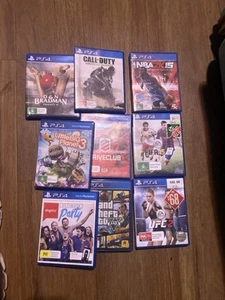 Playstation 4 PS4 . 9 Games - Picture 1 of 9