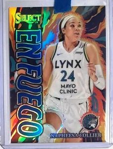 Collar Napheesa 2024 Panini Select WNBA En Fuego Blue Prizm/49 Minnesota Lynx - Imagen 1 de 5