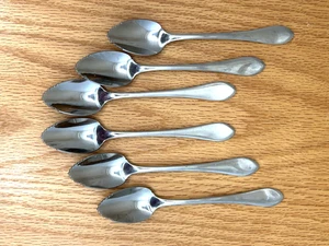 Juego de 6 cucharas de pomelo/cítricos de acero inoxidable Michael Lloyd Silverado - Imagen 1 de 8